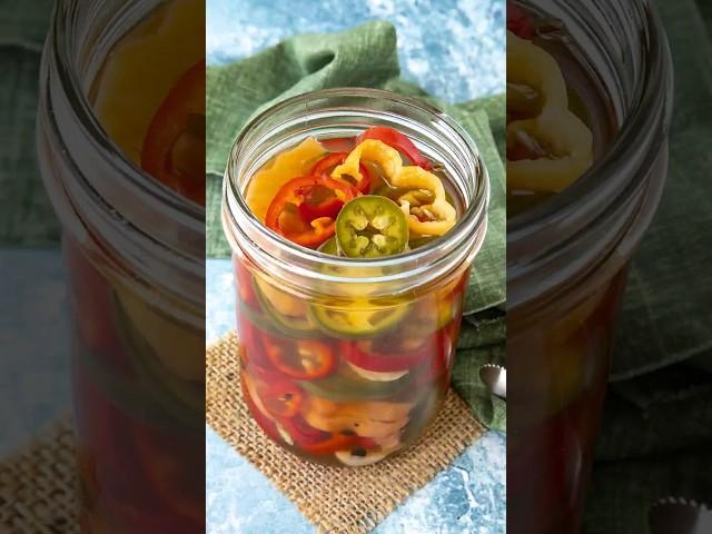 EASY Pickled Peppers ️ - Preserve your Harvest