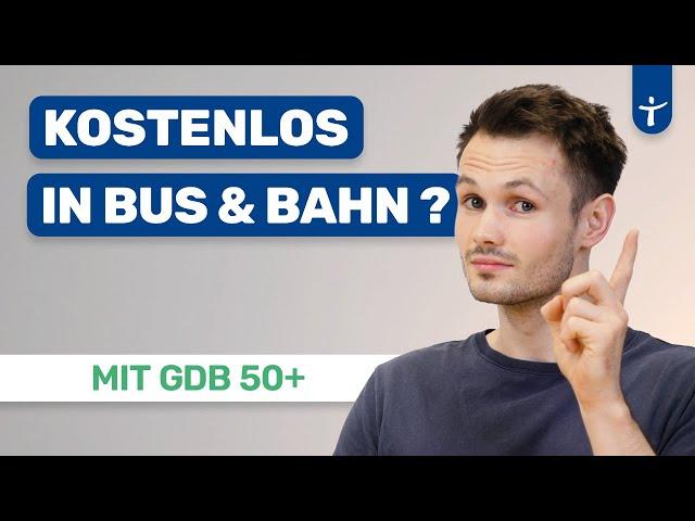 Kostenlos im ÖPNV?: Infos zur Wertmarke für Menschen mit Schwerbehinderung, GdB50 +