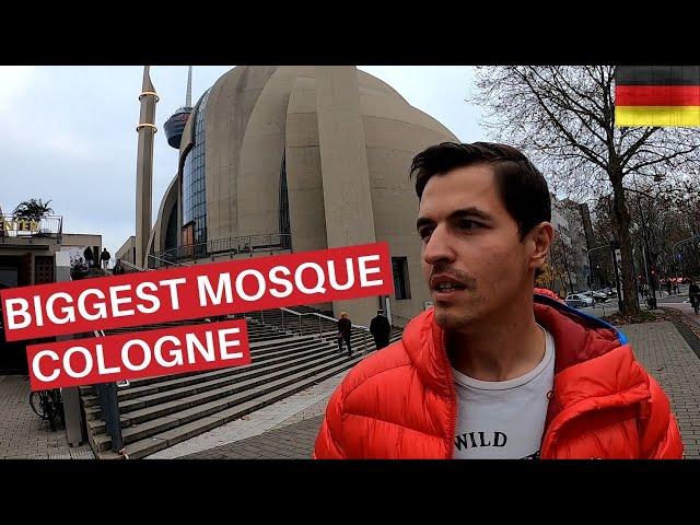 Praying at Europe's biggest mosque that allows Adhan (Cologne Central Mosque, )