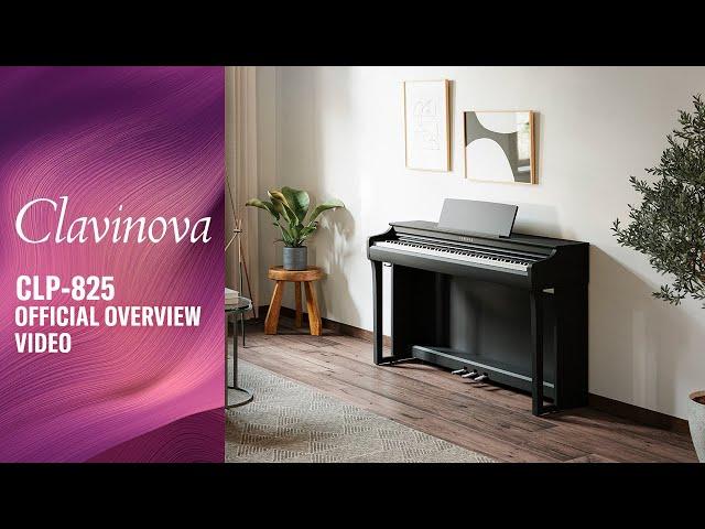 Yamaha Clavinova CLP-825 Digital Piano Overview