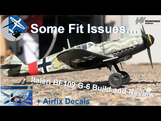 Italeri 1/72 Bf109G-6 Build and Review - A Few Problems…