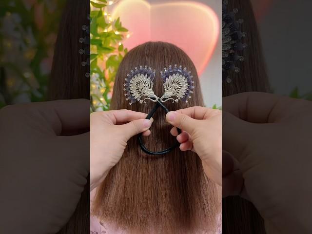 Beautiful Hair Style #hairdesign #hairtutorial #hairfashionlook