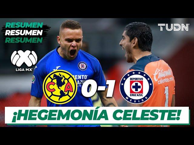 Resumen | América 0 - 1 Cruz Azul | Liga Mx Clausura 2020 - Jornada 10 | TUDN