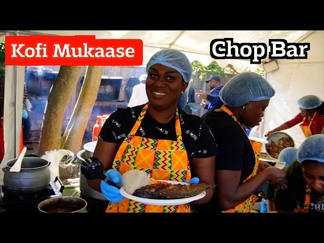 Ghanaian Local Chop Bar in London, Kofi Mukaase Local Chop Bar Experience, September 2024