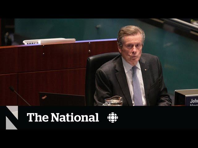 Toronto Mayor John Tory will officially resign Friday