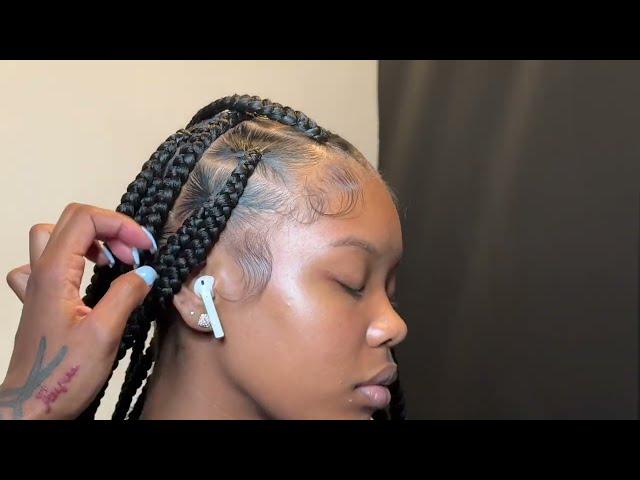 Large knotless braids Charmedbyharm