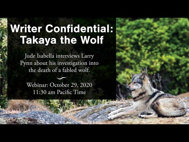 Writer Confidential: Takaya the Wolf