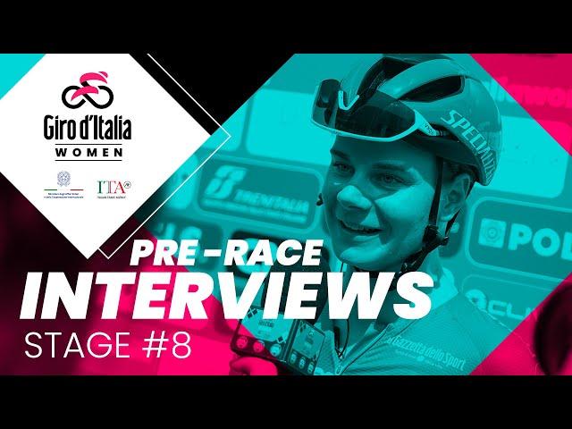 Giro d'Italia Women 2024 | Stage 8: pre-race interview