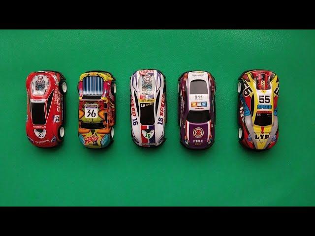 Unpacking a box of new metal cars/ Diecast Model Car Collection