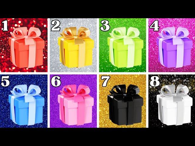 Elige un Regalo de 8  | Adivinanzas de Regalos de 8 - Cajas Misteriosas 