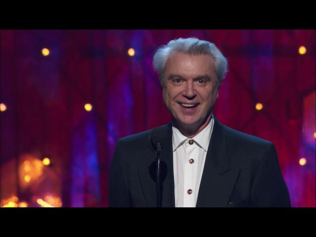 David Byrne Inducts Radiohead at the 2019 Rock & Roll Hall of Fame Induction Ceremony