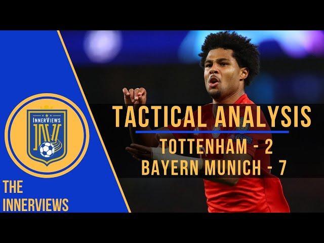 Tottenham vs Bayern Munich 2-7 | Tactical Analysis | How Serge Gnabry's Speed DESTROYED Spurs