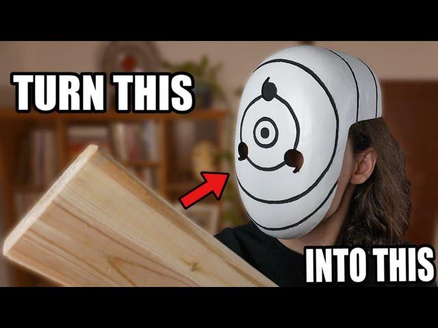 Making OBITO's mask from a 2x4