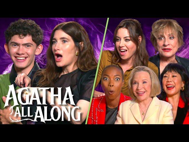 Agatha All Along Cast Take On A Chaotic Mystery Interview