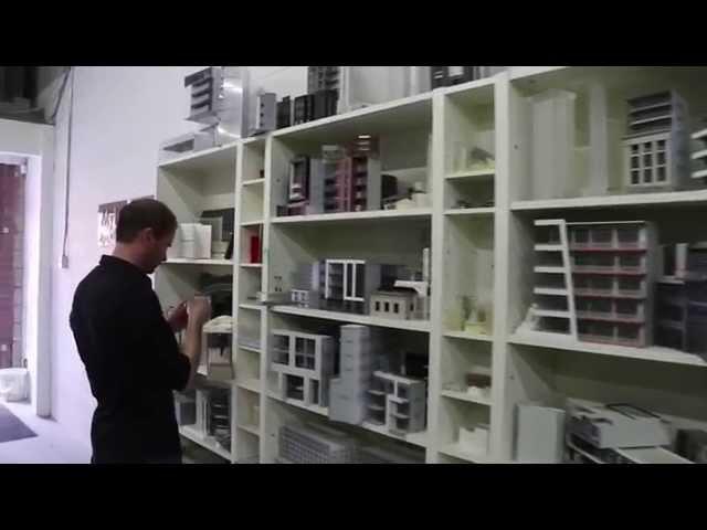 Inside the Studio of Myles Burke Architectural Models