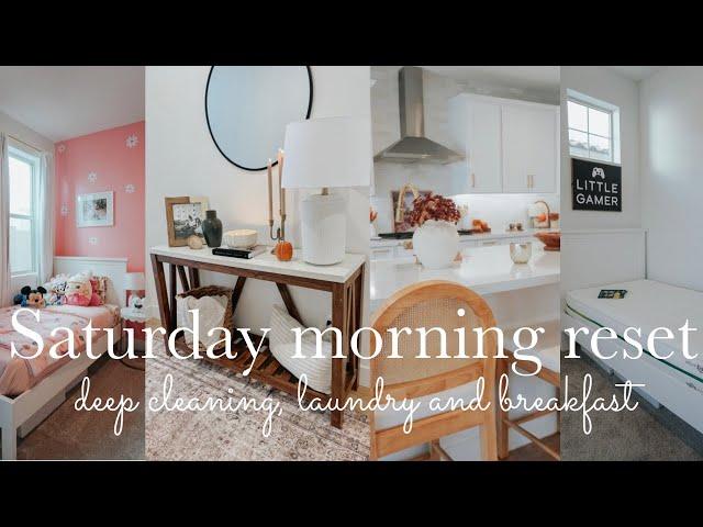  NEW SATURDAY MORNING RESET!! || CLEANING MOTIVATION || CLEAN WITH ME 2024