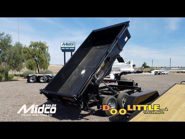 Doolittle Master Dump Trailer - 12' Length, 10,000 GVWR