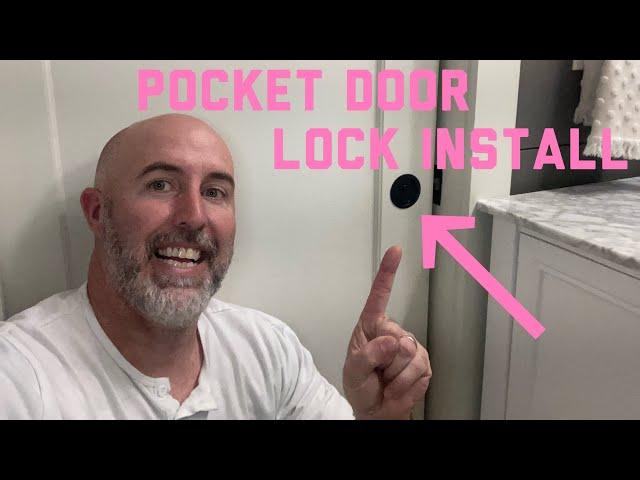 How To Install A Pocket Door Latch