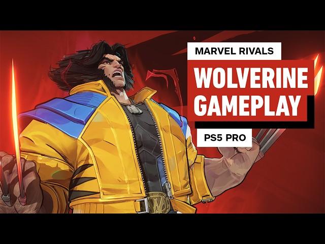 Marvel Rivals Wolverine Gameplay (PS5 Pro)