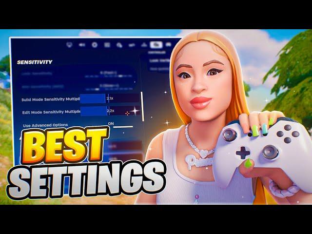 *NEW* Best Controller Settings + Sensitivity For Fortnite Chapter 6! (PS4/PS5/XBOX/PC)