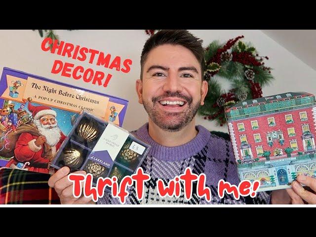 Come Thrifting with Me! Vintage Christmas Decorations | MR CARRINGTON