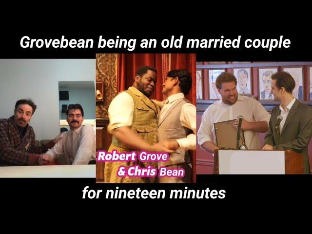 Robert Grove and Chris Bean being an old married couple for 19 minutes