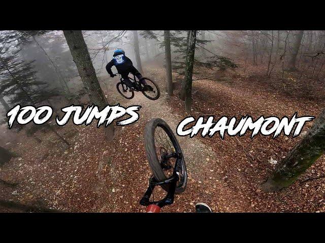 Découverte des 100 jumps de la piste du Bikepark de Chaumont !
