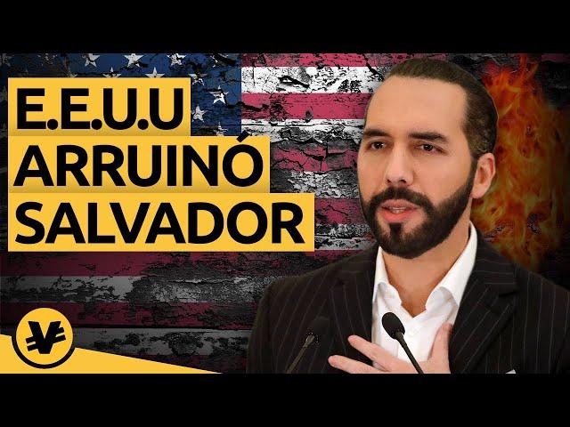 ¿Por qué EEUU arruinó EL SALVADOR y creó las MARAS? - VisualEconomik