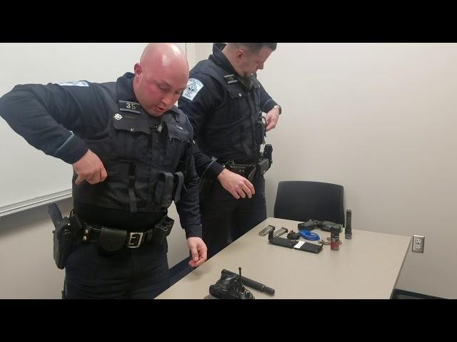 Middletown police display gear