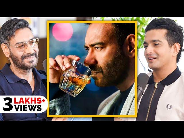 Why Ajay Devgn Loves Drinking Alone – Personal Reason Revealed