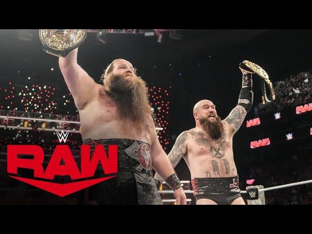 FULL MATCH: The War Raiders capture the World Tag Team Title: Raw highlights, Dec. 16, 2024