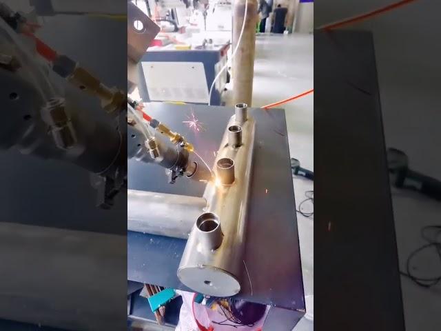 Robotic Laser Welding Machine with Automatic Wire Feeding