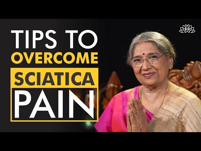 Yoga Techniques to overcome Sciatica Pain | Dr. Hansaji Yogendra