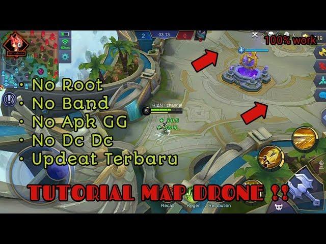 Tutorial Drone map mobile legend terbaru