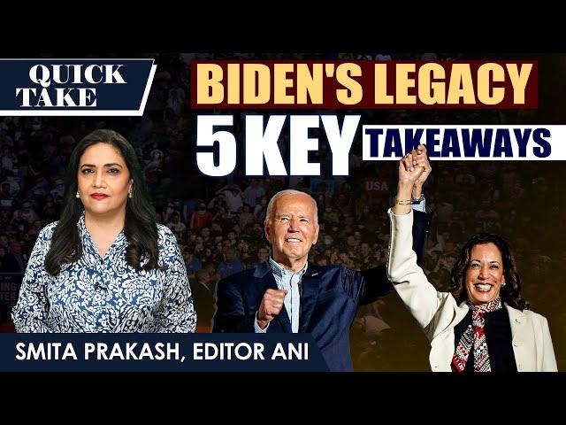 EP-58 | Biden's Legacy: 5 Key Takeaways | Quick Take with Smita Prakash