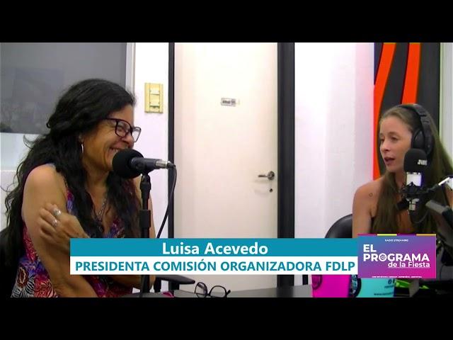 LUISA ACEVEDO - PRESIDENTA COMISIÓN ORGANIZADORA FIESTA DE LA PLAYA