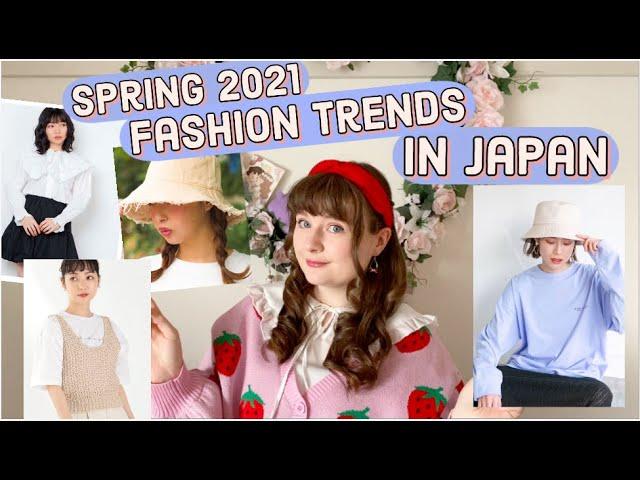 Women's Spring 2021 Fashion Trends in Japan