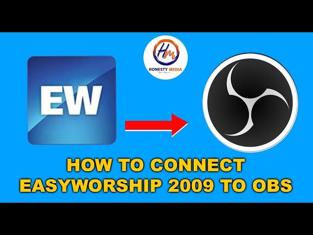 How to connect easyworship to OBS, For your Live Streaming @PaulTechie