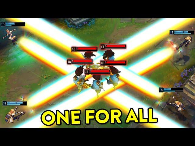 BEST ONE FOR ALL MOMENTS 2021 (Unkillable Zileans, 5x Seraphine Ults, Shaco Army...)