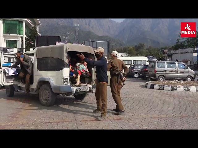 4 injured in a Road Accident At Reasi - Pouni Road