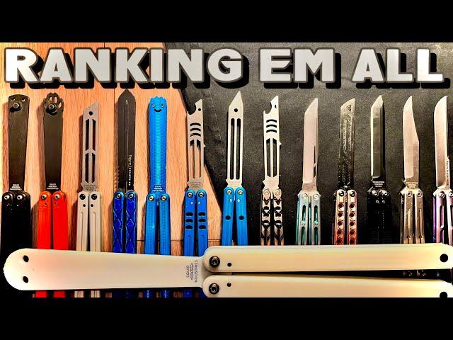 RANKING MY SQUID INDUSTRIES BALISONG COLLECTION // I Bought Them All!