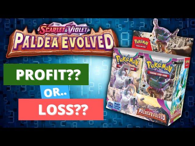 Can you make money opening Pokemon? Paldea Evolved Booster Box Profit OR Loss