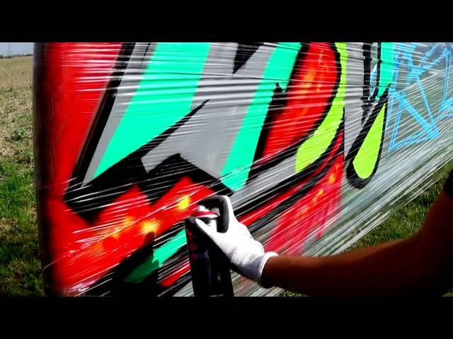 Doke | Foil graffiti | (Graffiti video)