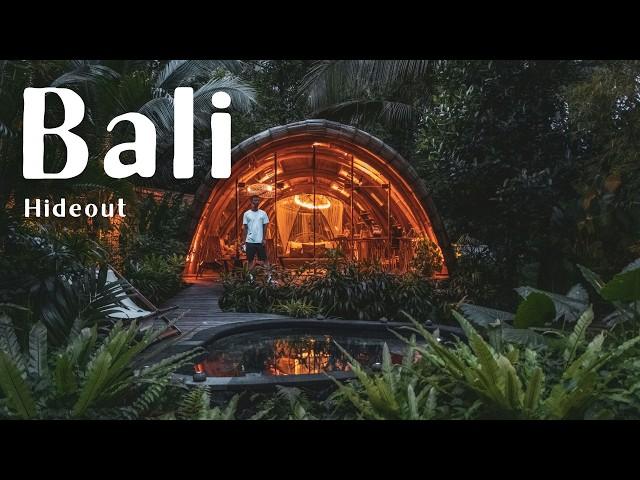 Self Healing  Stay in Hideout Cocoon Jungle Bamboo House in Bali Ubud