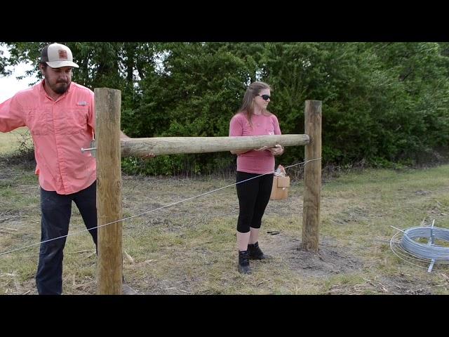 H-Brace Fencing Demonstration