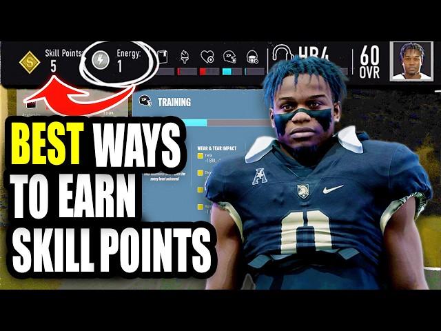 How to Earn Skill Points in the Road to Glory EA Sports College Football 25