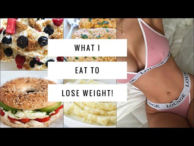 WHAT I EAT IN A DAY to lose weight | healthy + easy meals | taylor bee