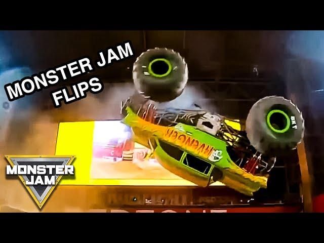 8 Minutes of High Flying Flips | Monster Jam