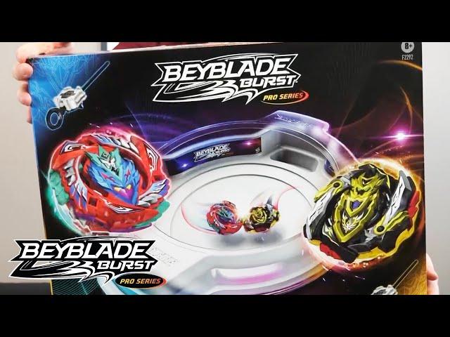 Beyblade Burst Pro Series ELITE CHAMPIONS PRO SET Unboxing & Test Battles!