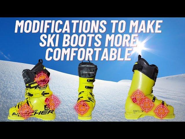 Modifications To Make Ski Boots More Comfortable